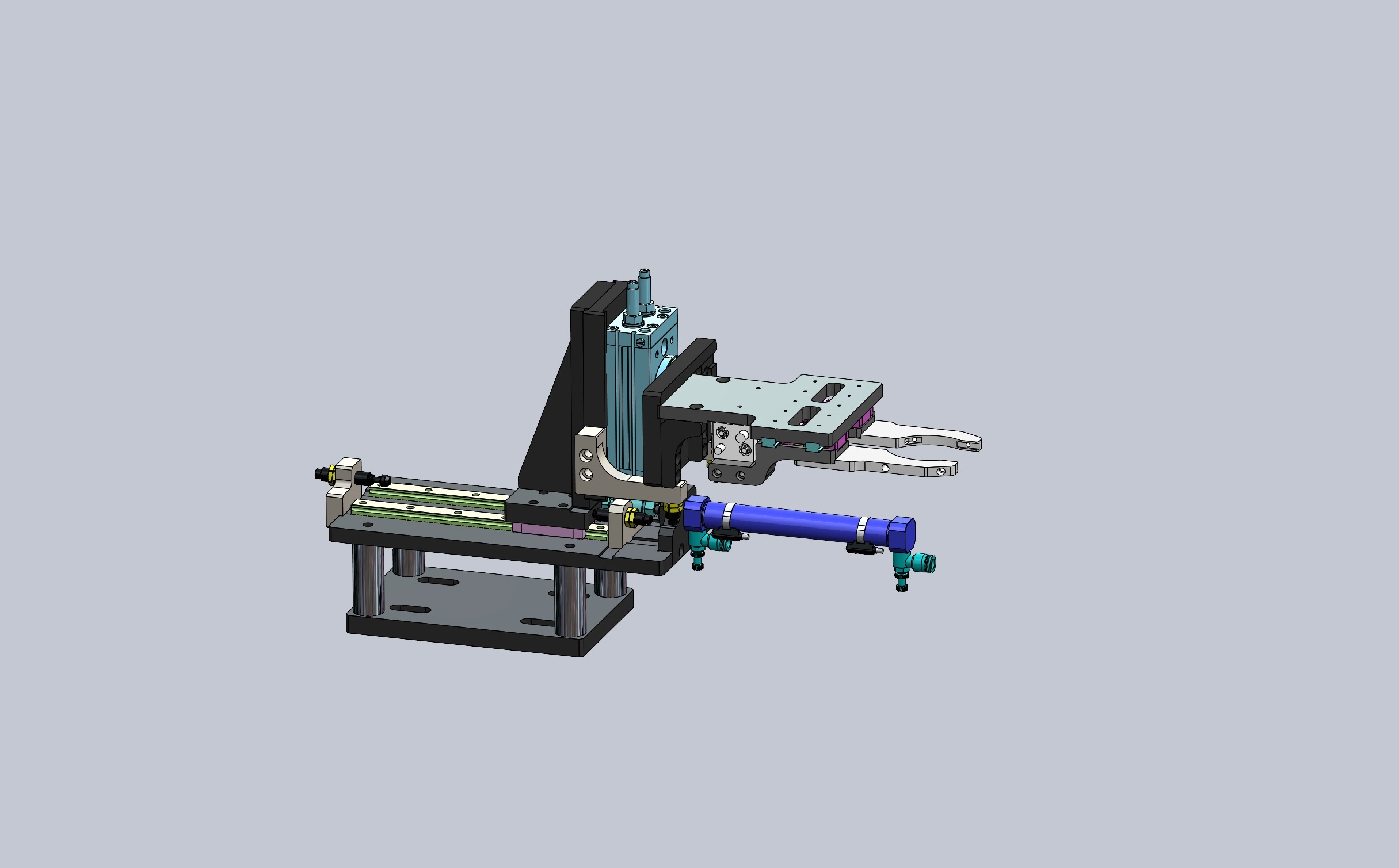 Rotating mechanism 3D model_4
