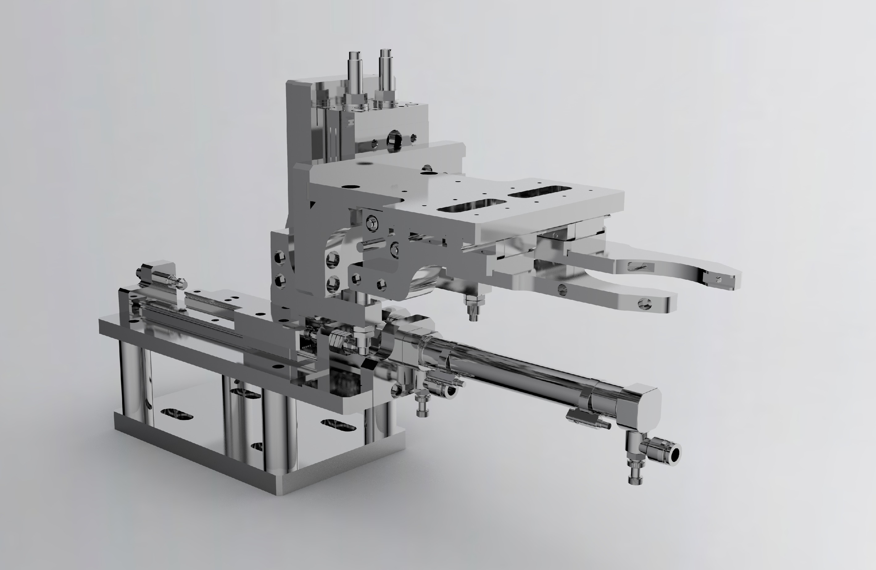 Rotating mechanism 3D model_2