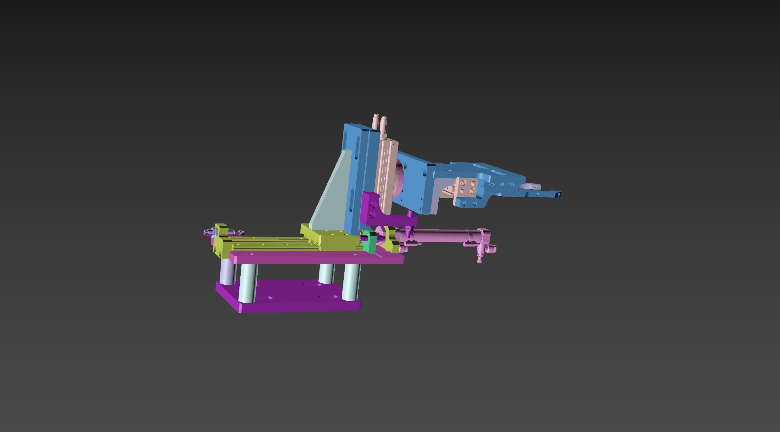 Rotating mechanism 3D model_8