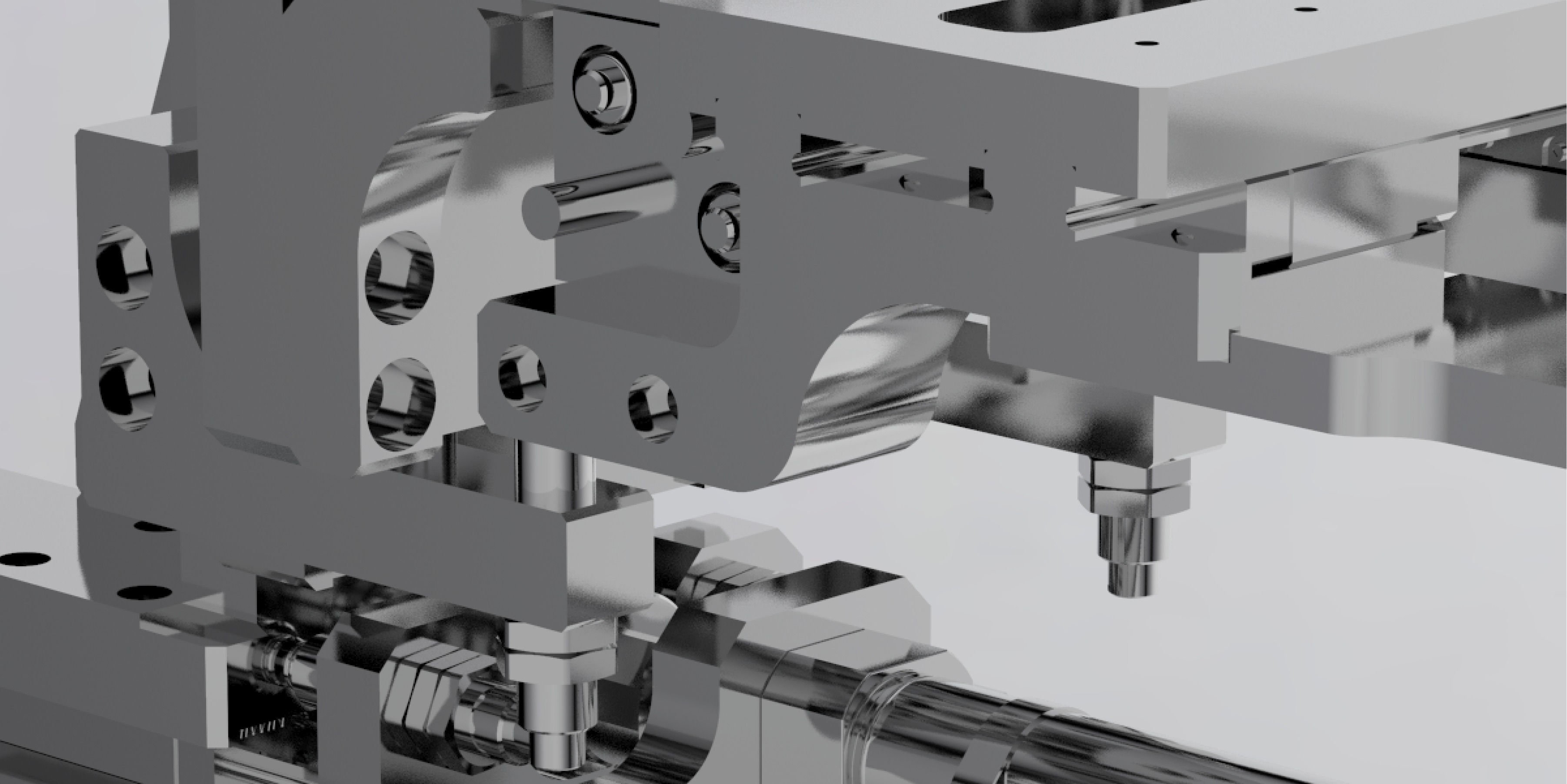 Rotating mechanism 3D model_1