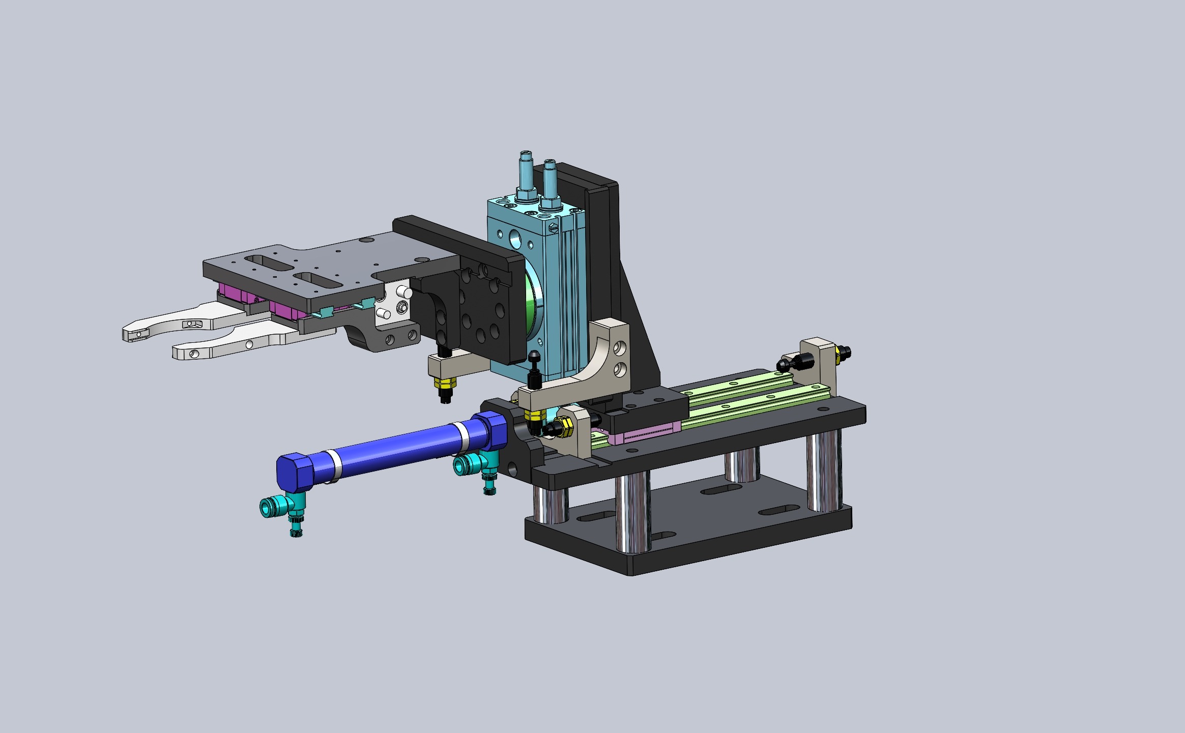 Rotating mechanism 3D model_7
