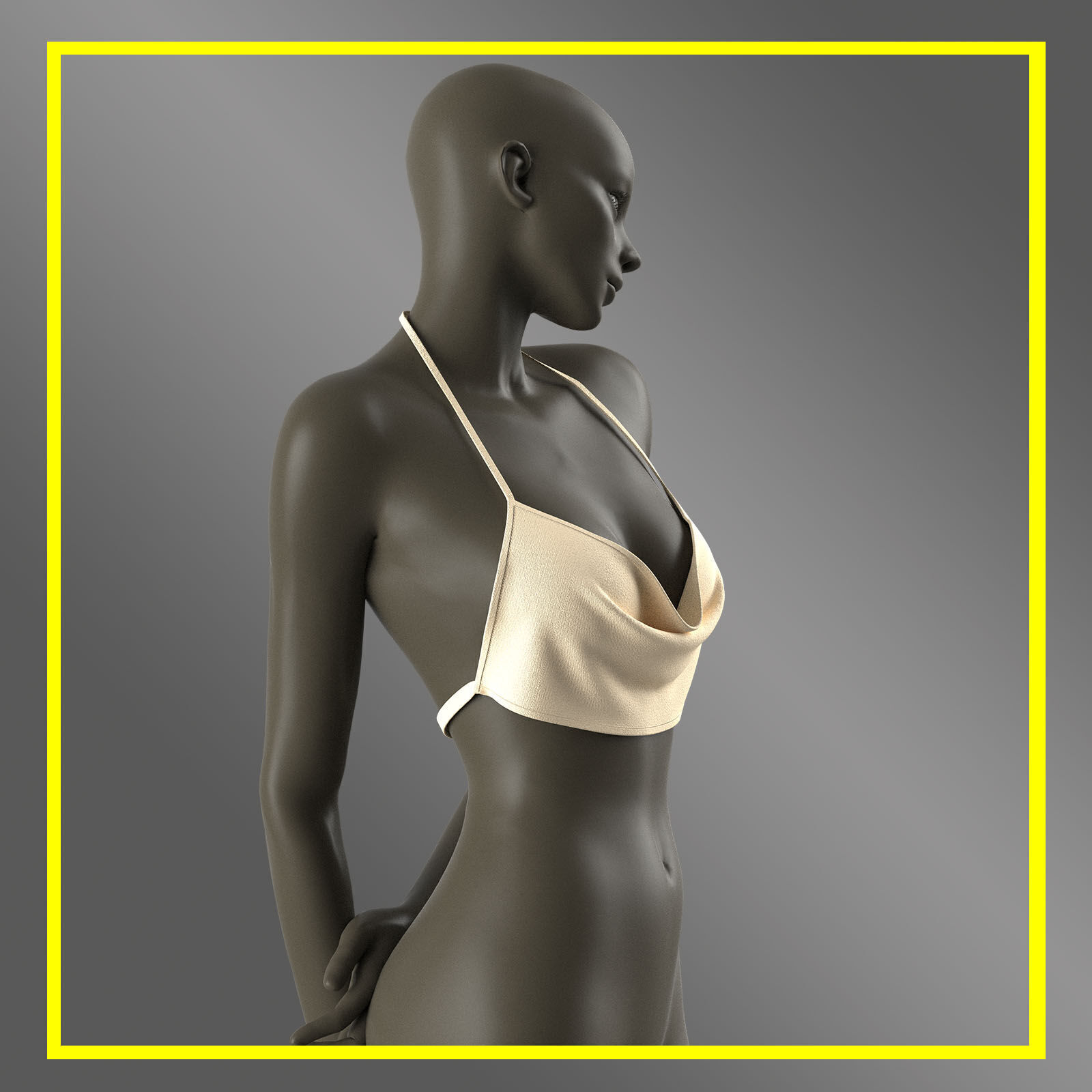 8 in 1 CROPTOP PACK 3D model_35