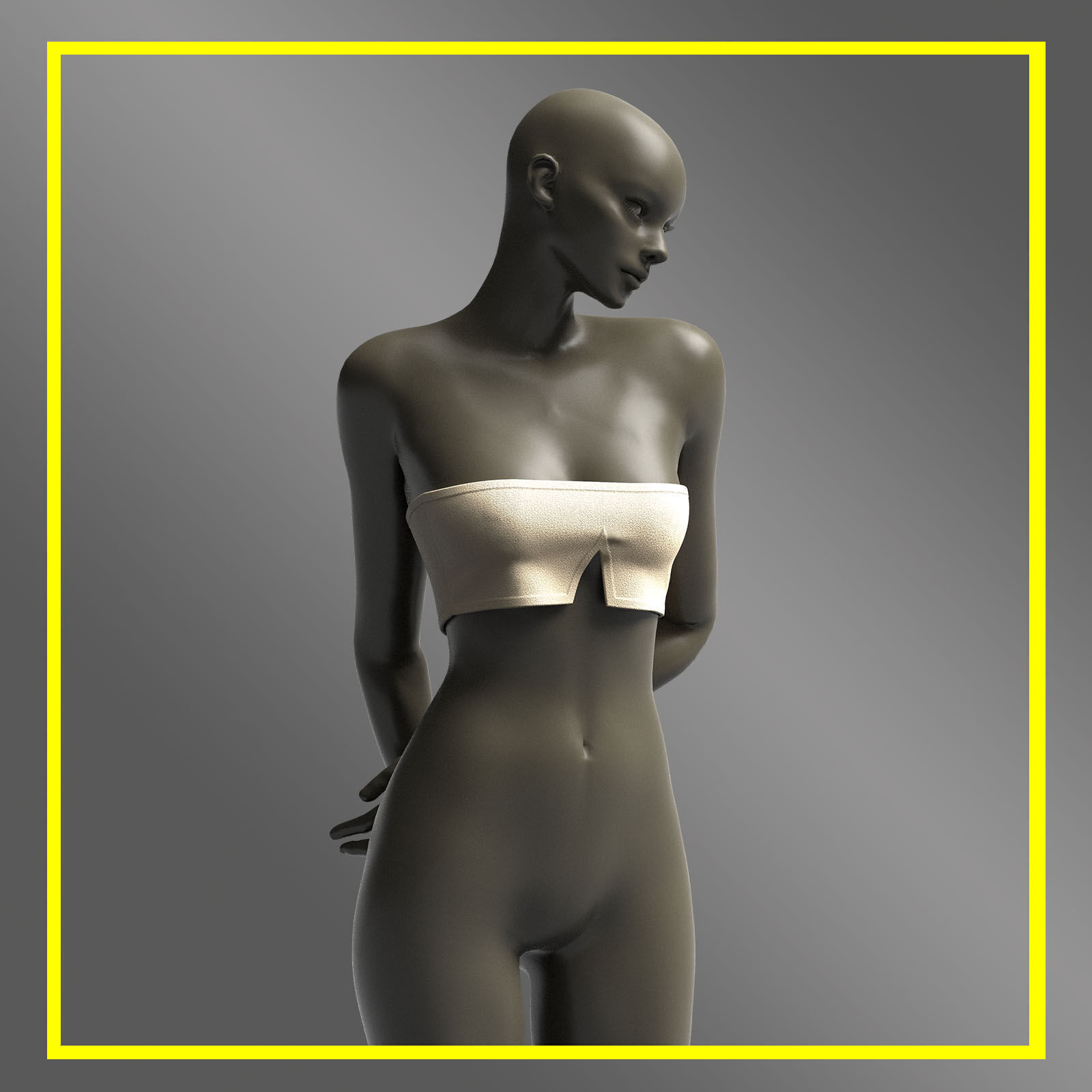 8 in 1 CROPTOP PACK 3D model_29