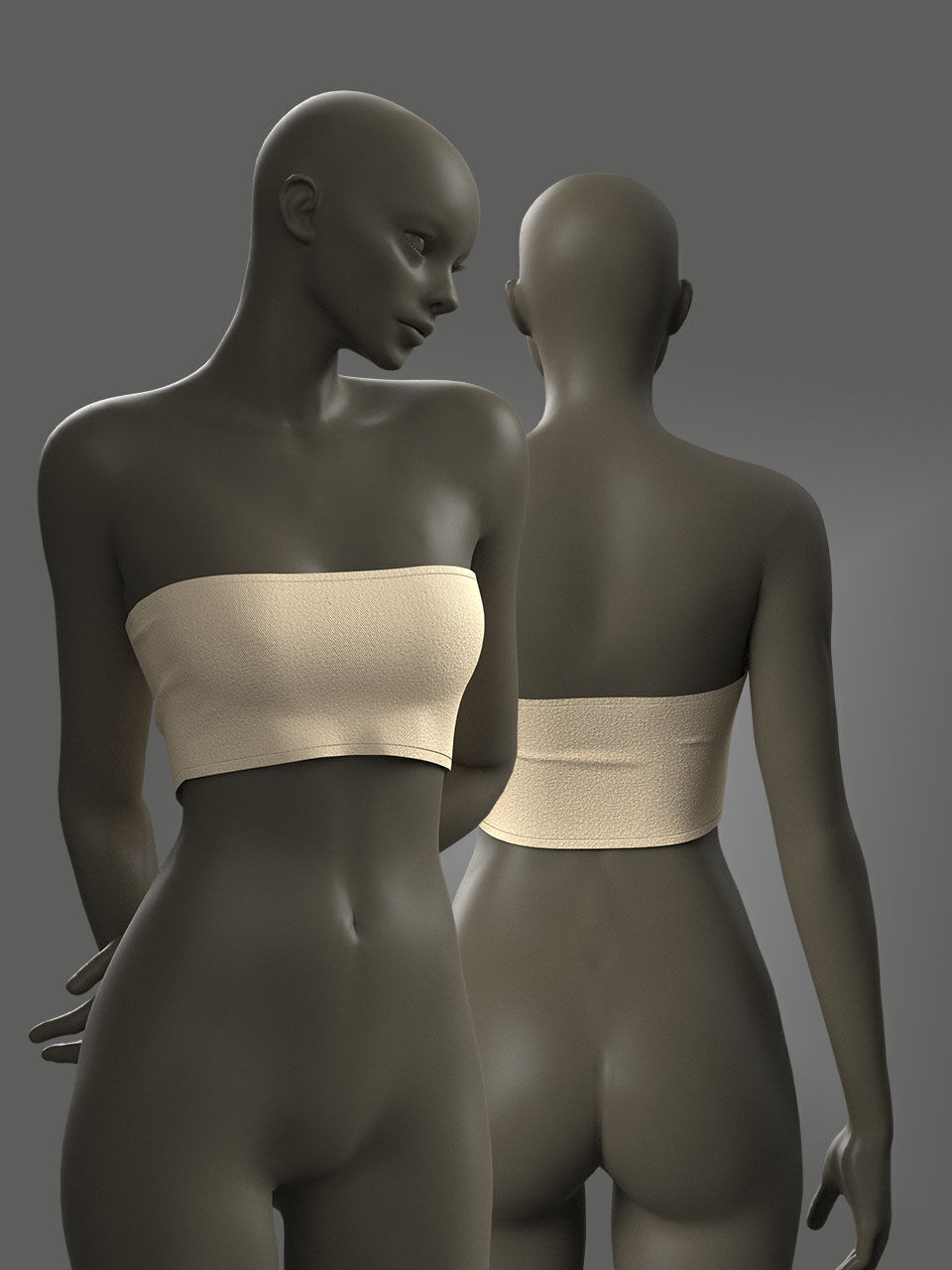 8 in 1 CROPTOP PACK 3D model_1
