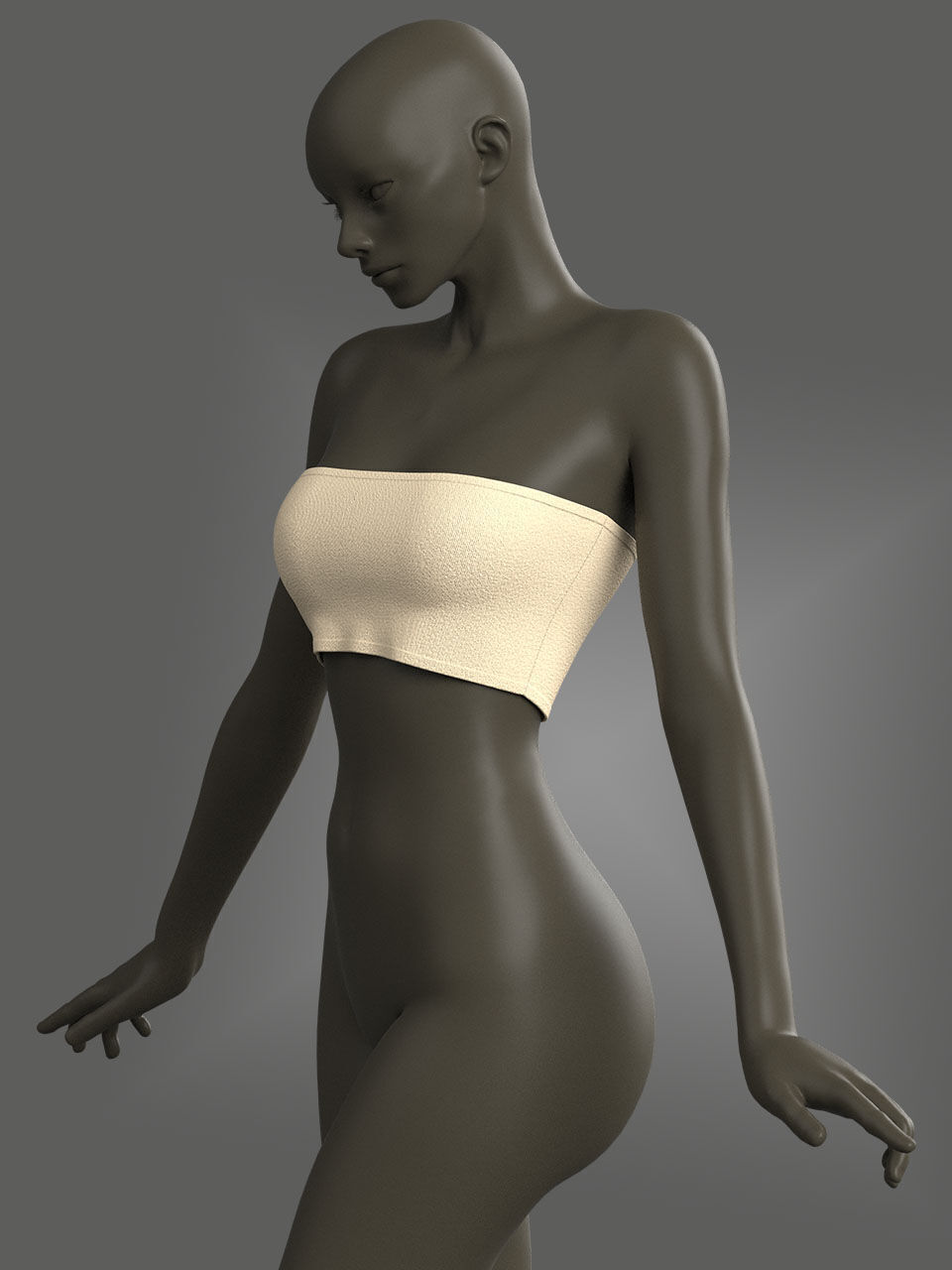 8 in 1 CROPTOP PACK 3D model_2