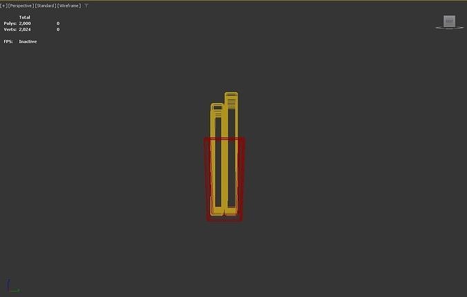 Stylized Low-Poly French Fries Low-poly 3D model 7