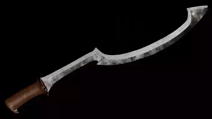3D Ancient Egyptian Khopesh
