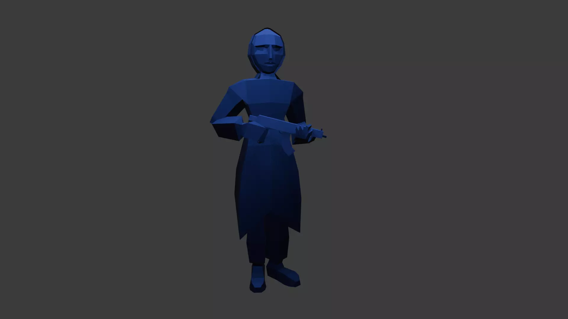 SQUID GAME LEADER Low-poly 3D model