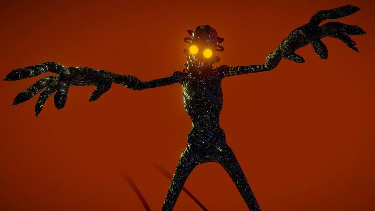 Monster Low-poly 3D model_0