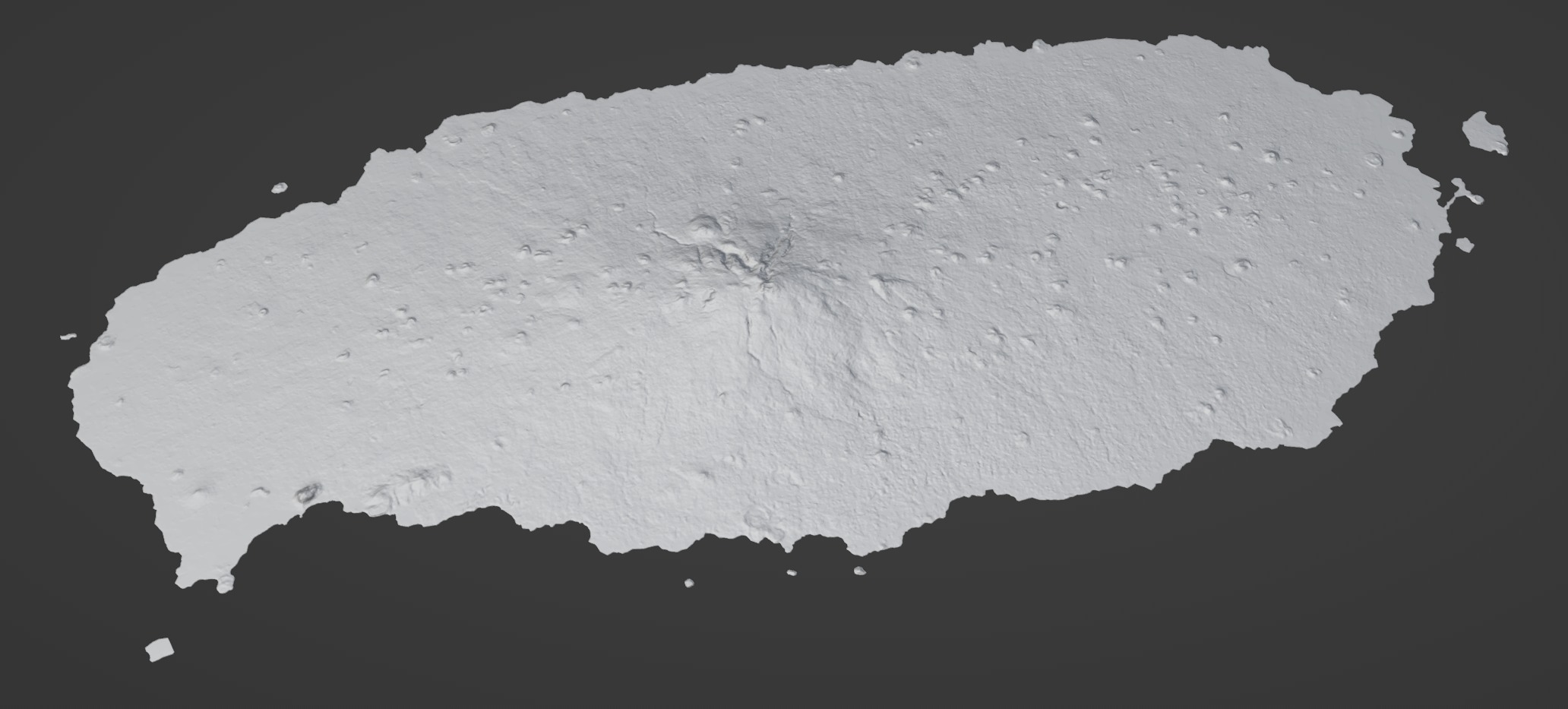 Jeju Island Low-poly 3D model_4