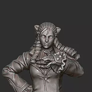 StreetFighterKarin 3D print model_0