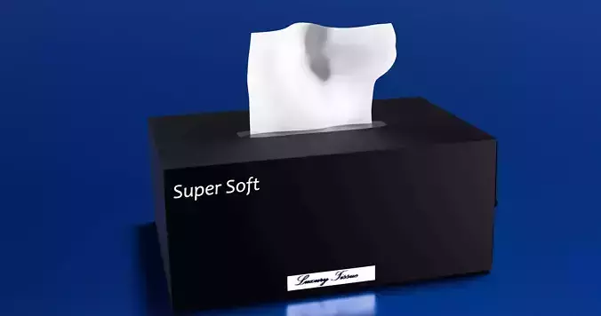 Tissue Box 3D model
