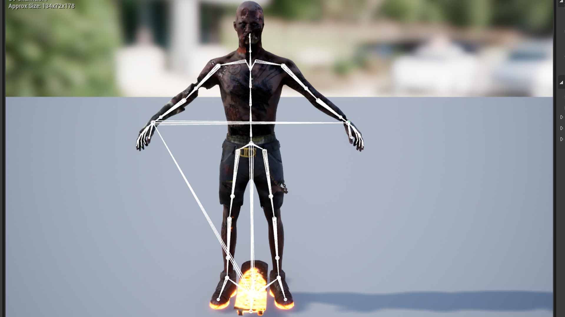 PUNK UNDEAD 3 Rock and Roll Low-poly 3D model_15