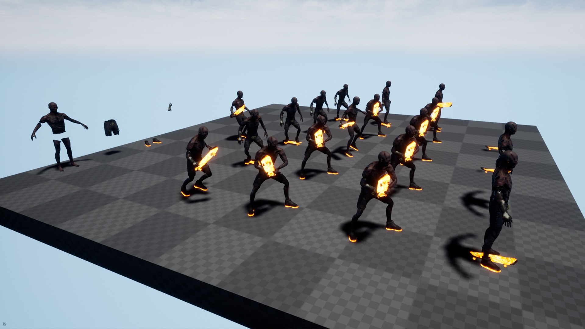 PUNK UNDEAD 3 Rock and Roll Low-poly 3D model_18