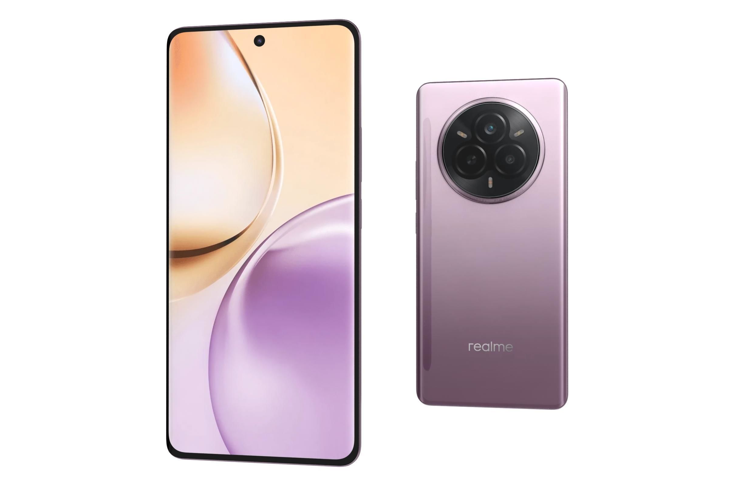 Realme 14 Pro 5G Violet 3D model_6