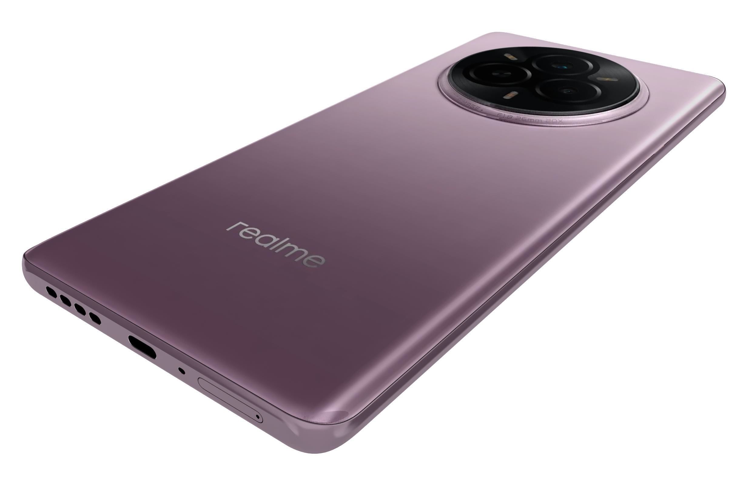Realme 14 Pro 5G Violet 3D model_14
