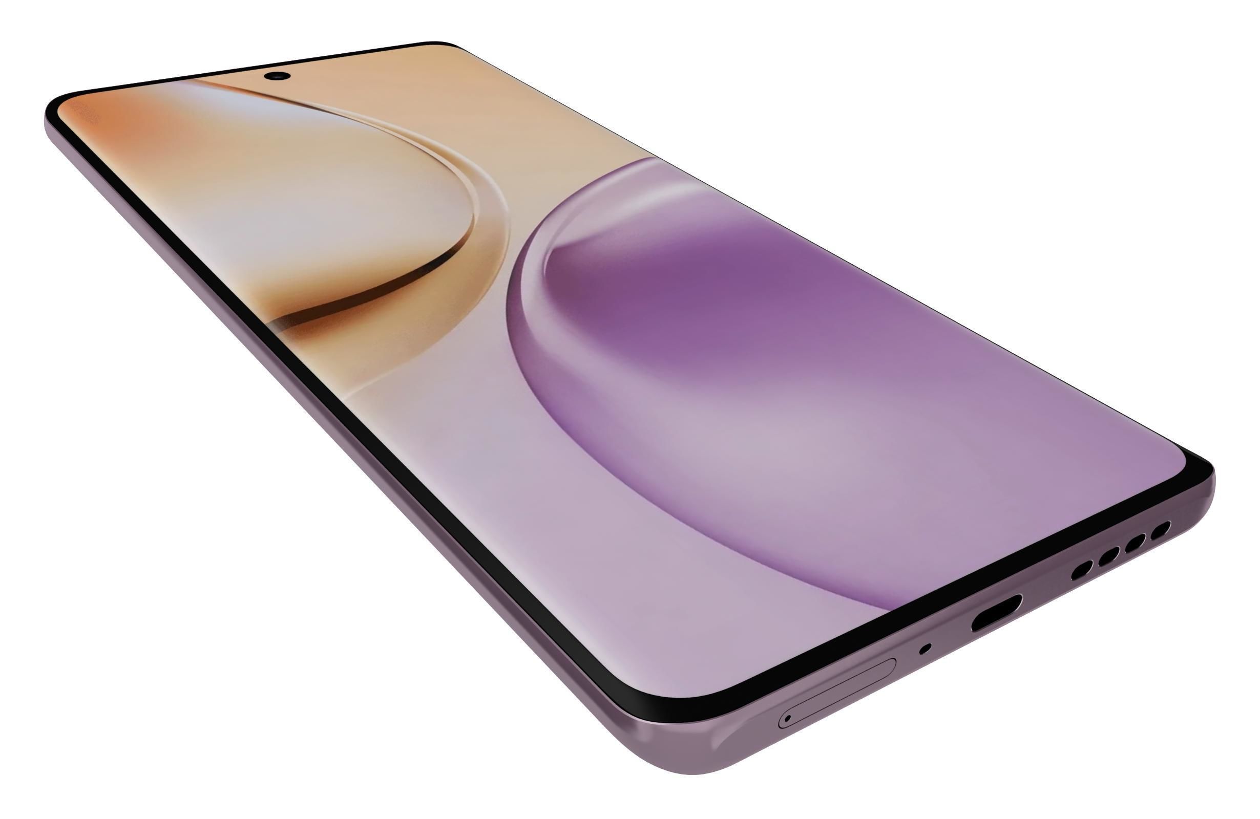 Realme 14 Pro 5G Violet 3D model_12