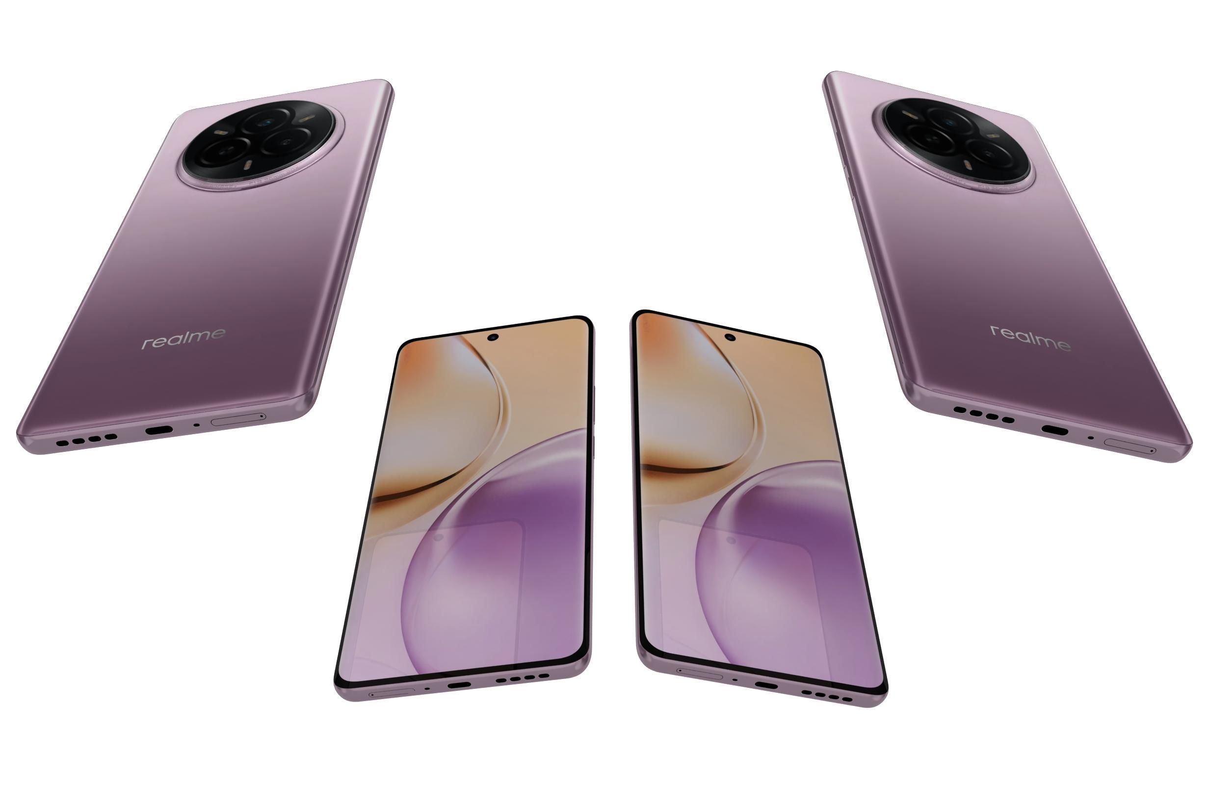 Realme 14 Pro 5G Violet 3D model_9