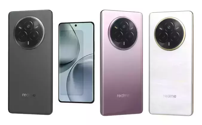 Realme 14 Pro 5G All Colors 3D model