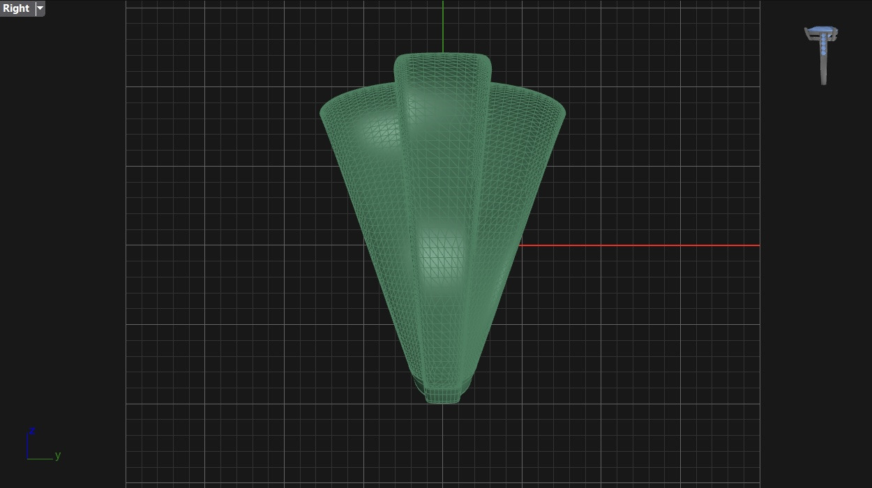 free form ring N24 3D print model_8