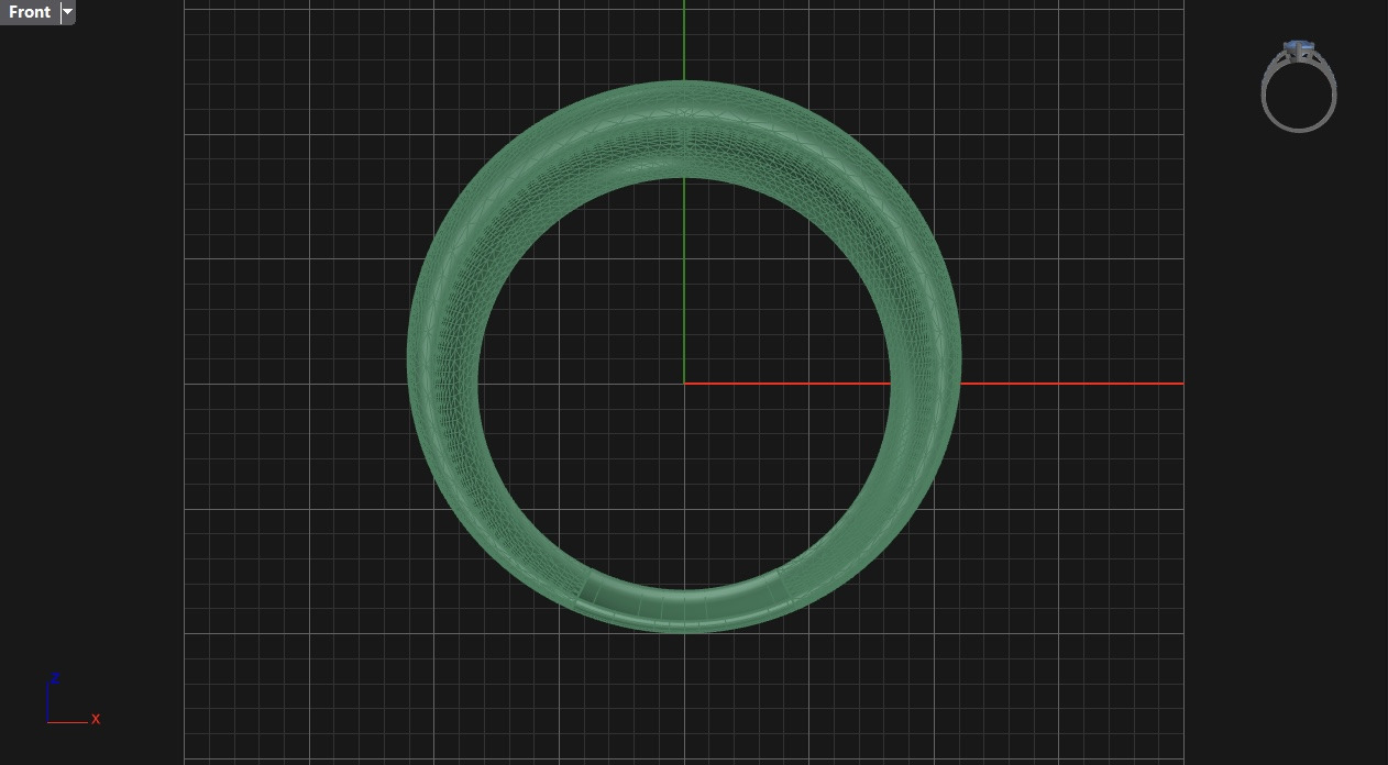 free form ring N24 3D print model_7