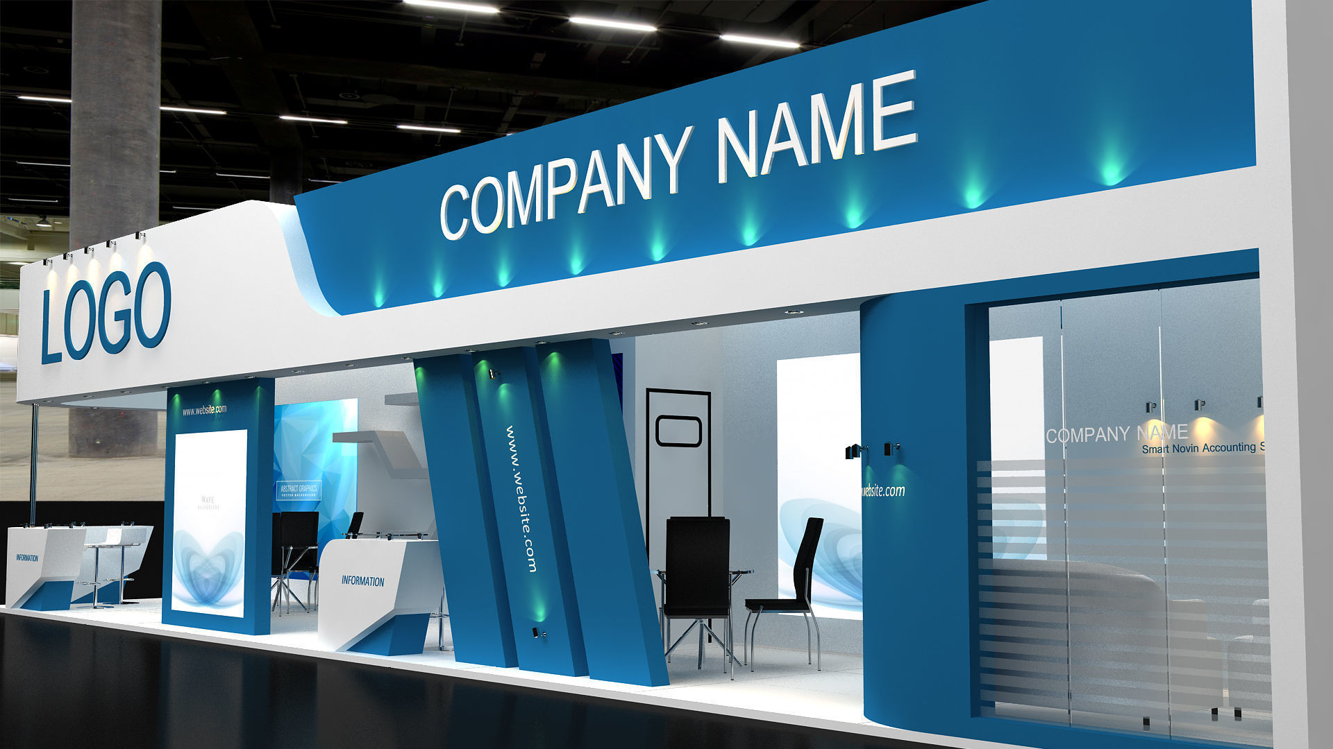 3D Model Exhibition 3D model_5