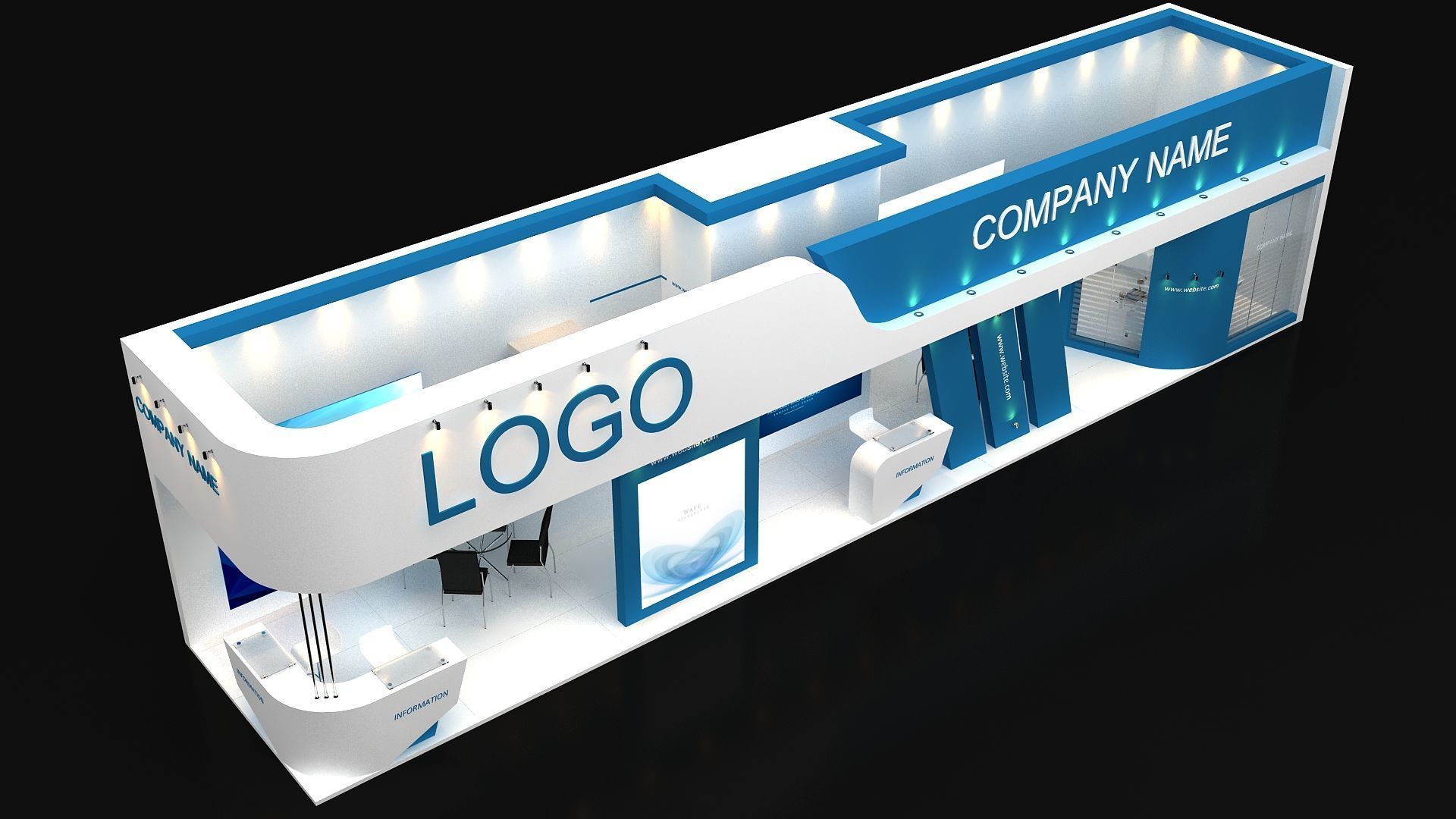 3D Model Exhibition 3D model_4