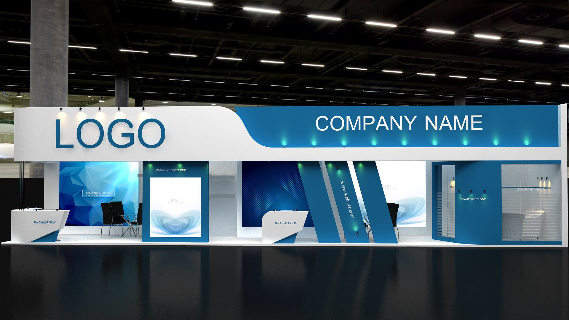 3D Model Exhibition 3D model_2