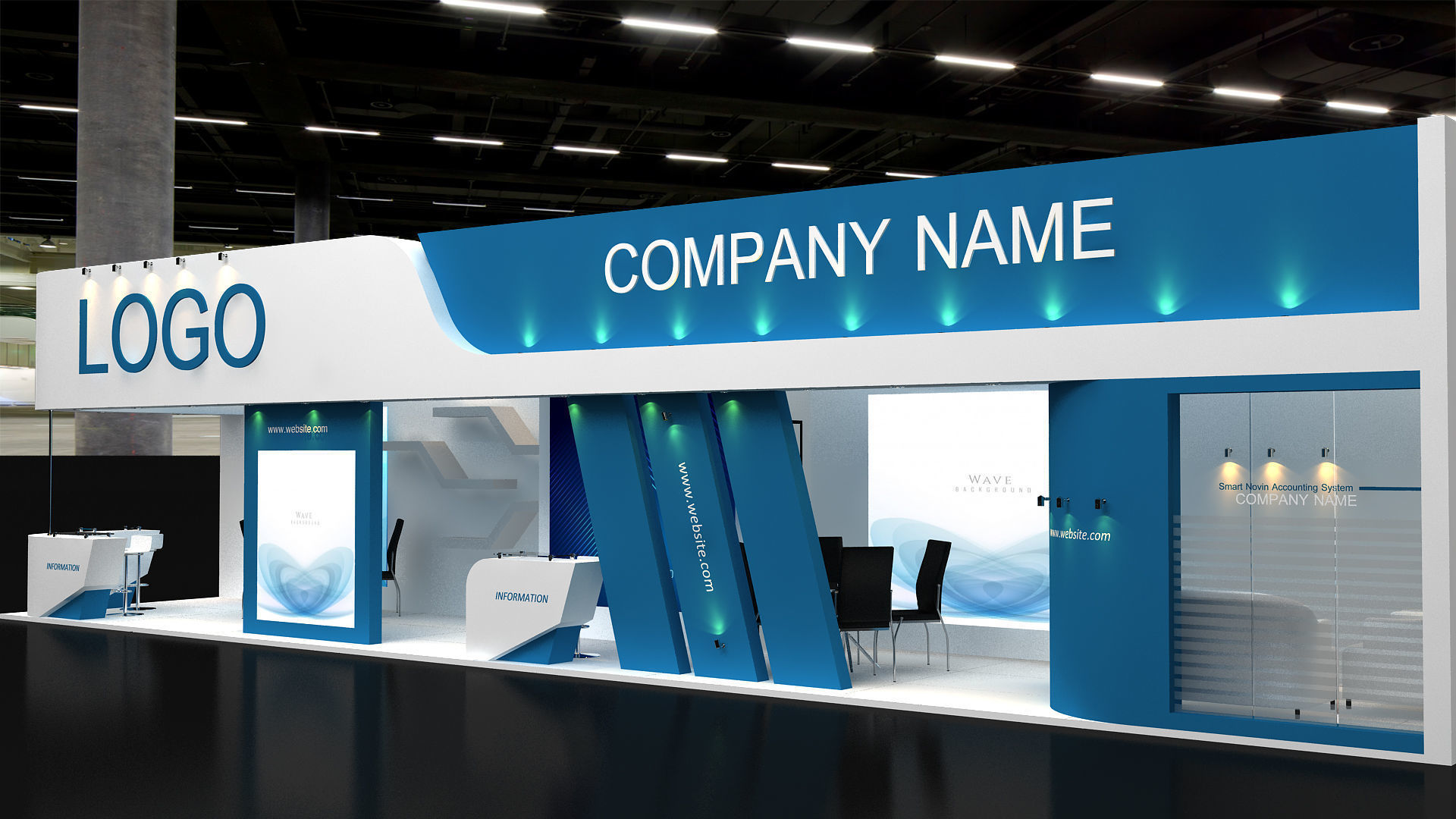 3D Model Exhibition 3D model_1