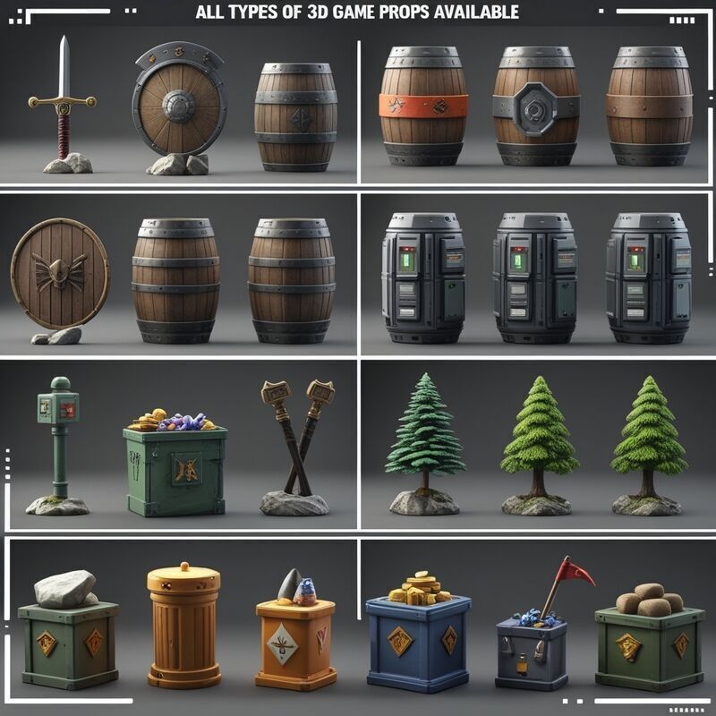 Elegant ceramic vase 3D model_10