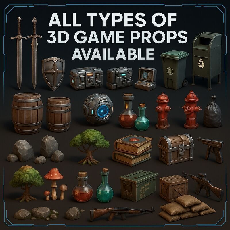 Ancient spell book 3D model_2