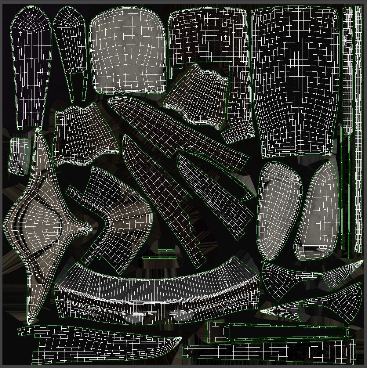 Egyptian God Anubis Low-poly 3D model_30