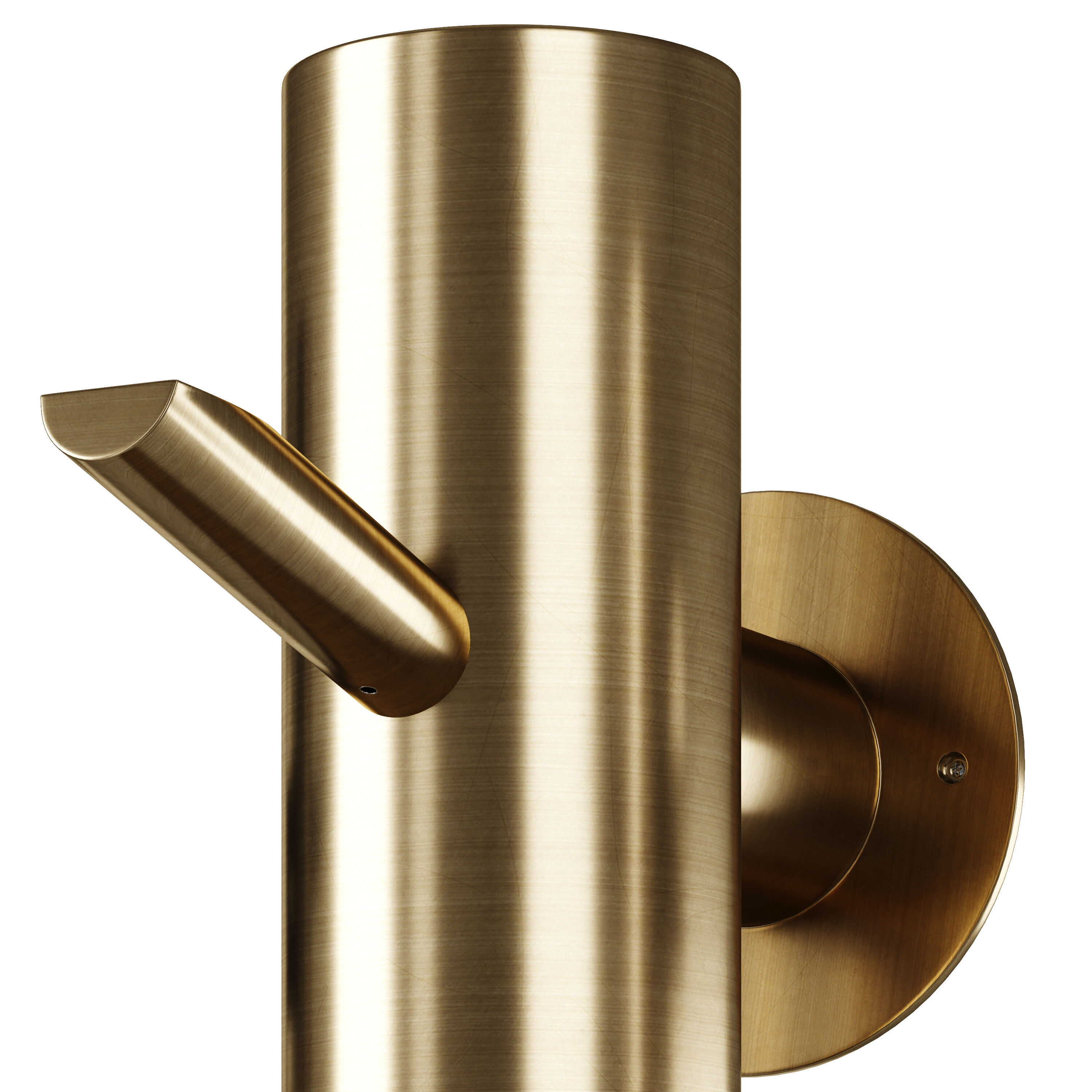 Heated towel rail Oak by Boheme 3D model_3