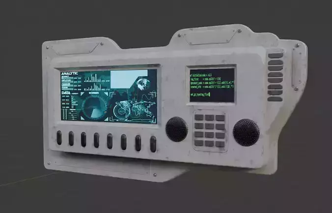 Security Panel 3D model