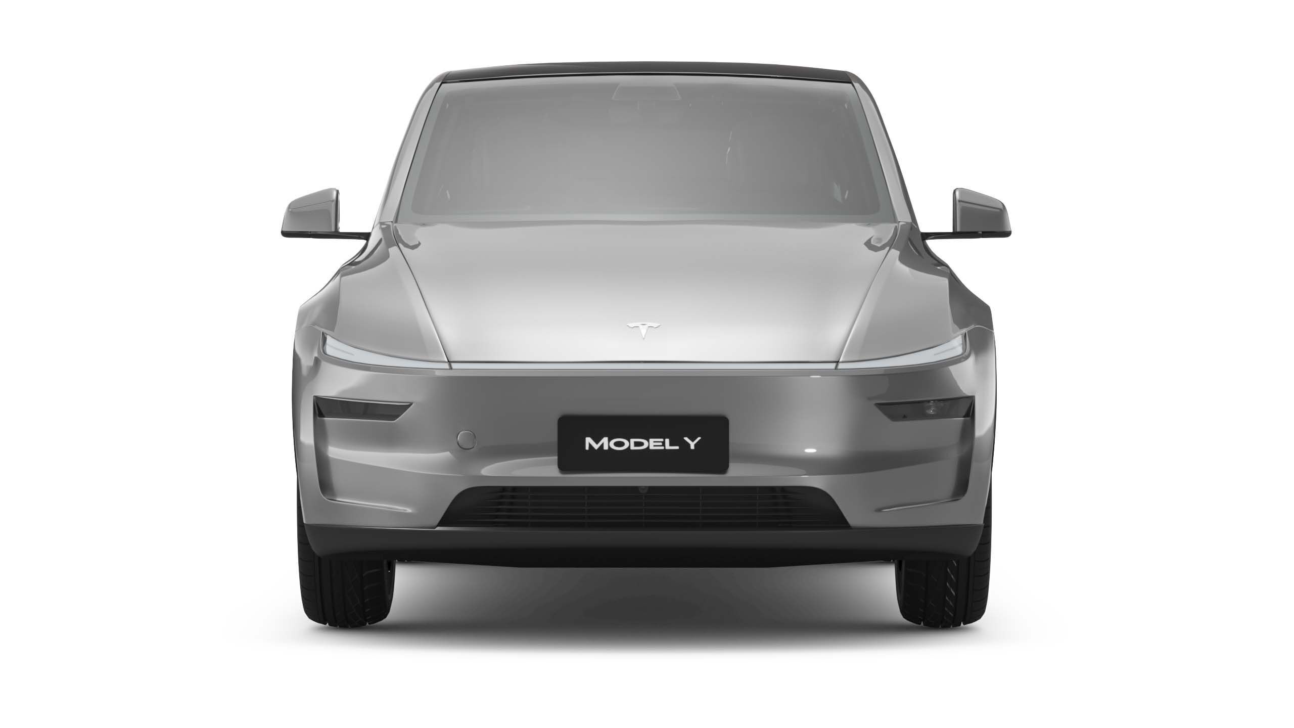 2025 Tesla New Model Y With Two Style Rims 3D model_10