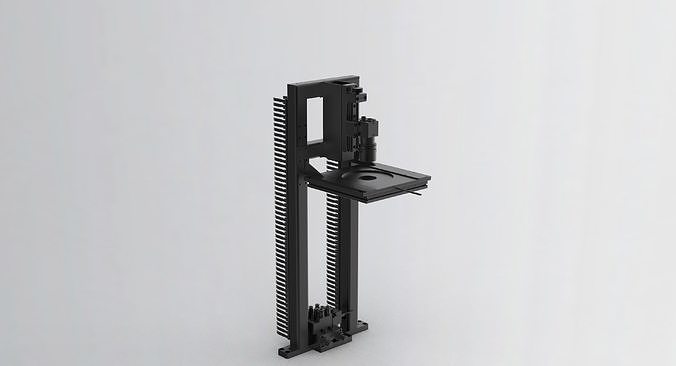 Camera adjusting mechanism 3D model