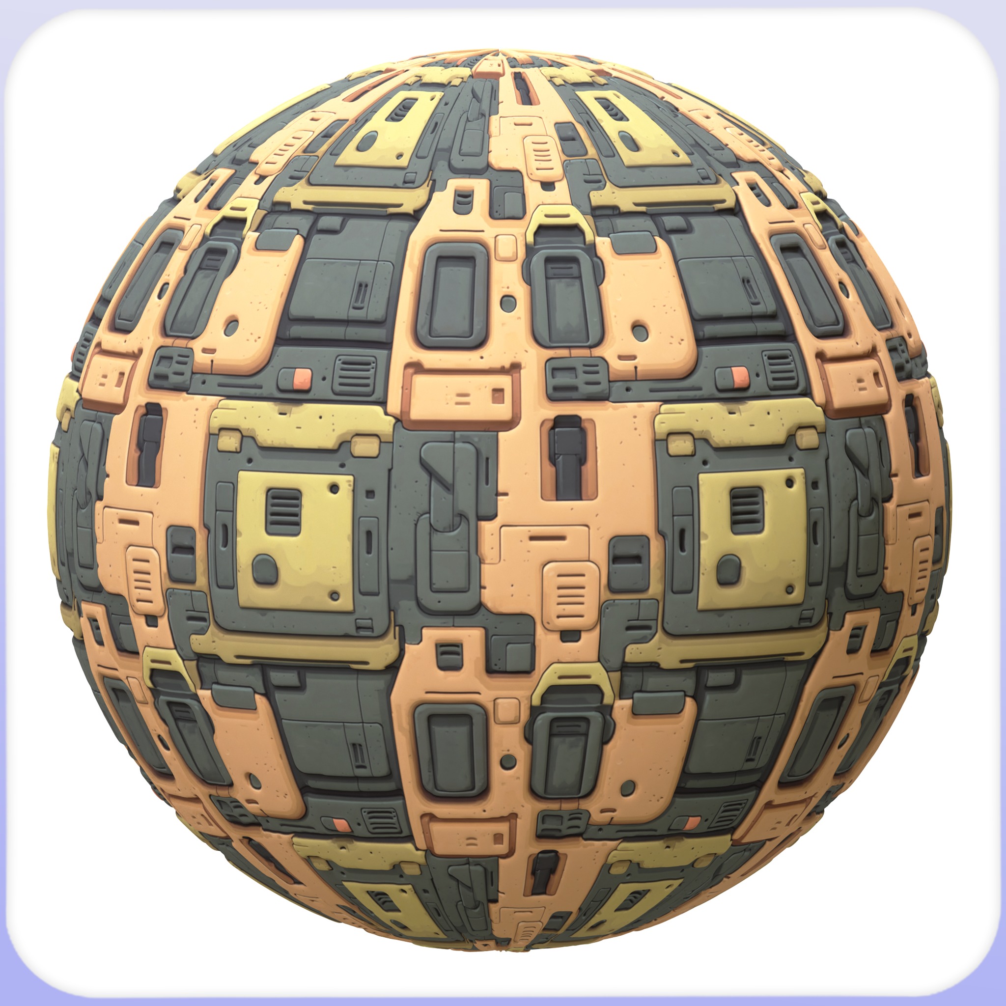 SciFi Seamless Texture Texture_5