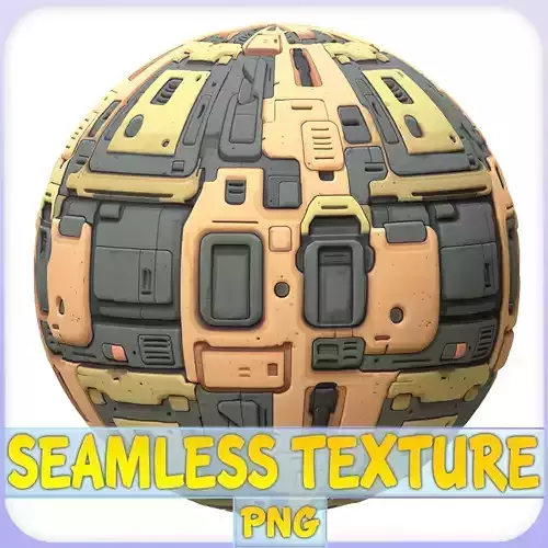 SciFi Seamless Texture Texture