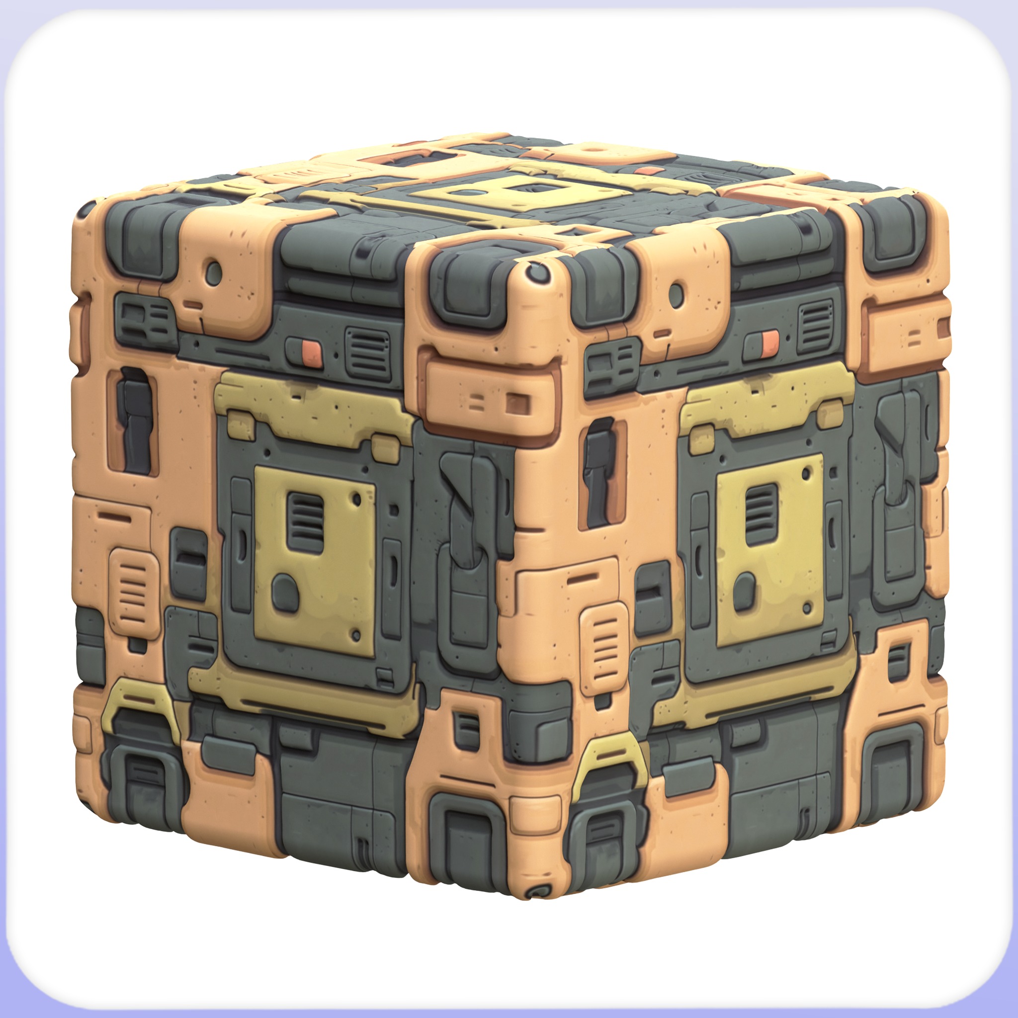 SciFi Seamless Texture Texture_2