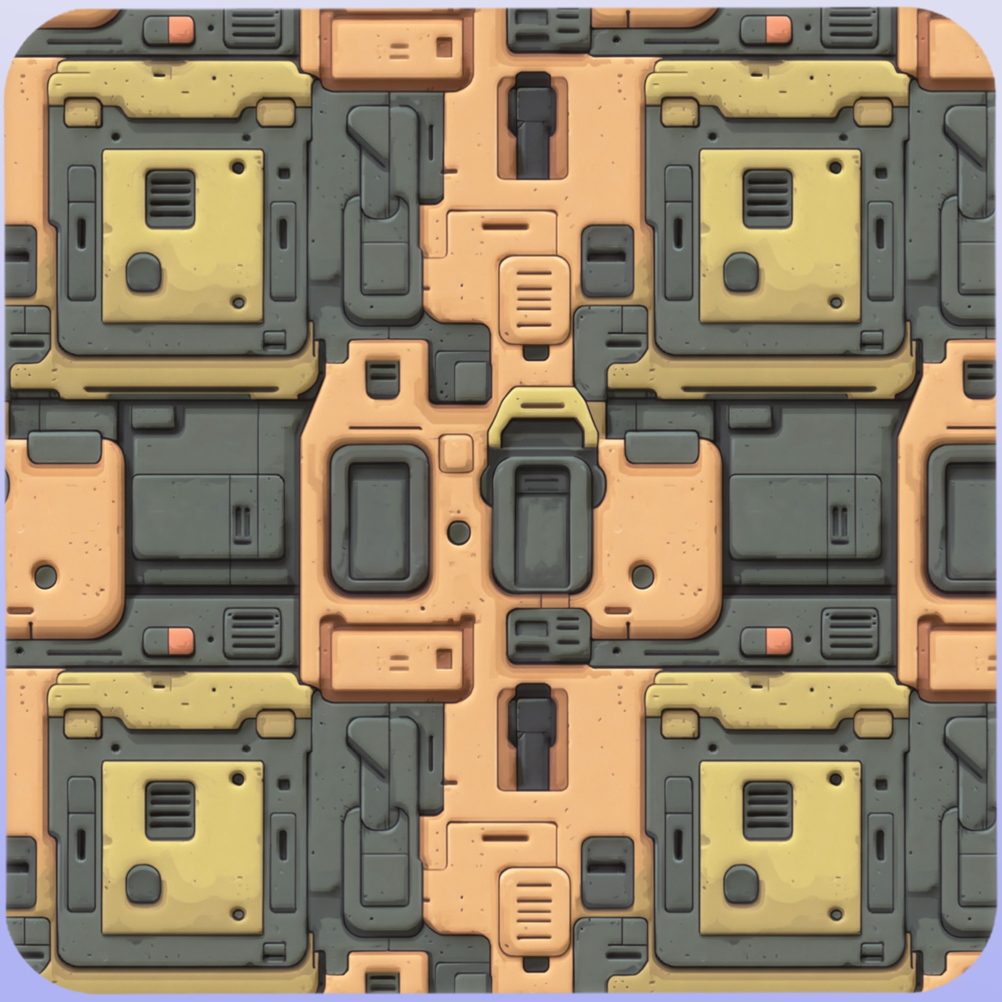 SciFi Seamless Texture Texture_4