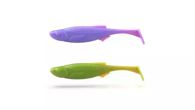 Soft fishing lure - Swimbait 120mm 3D print model