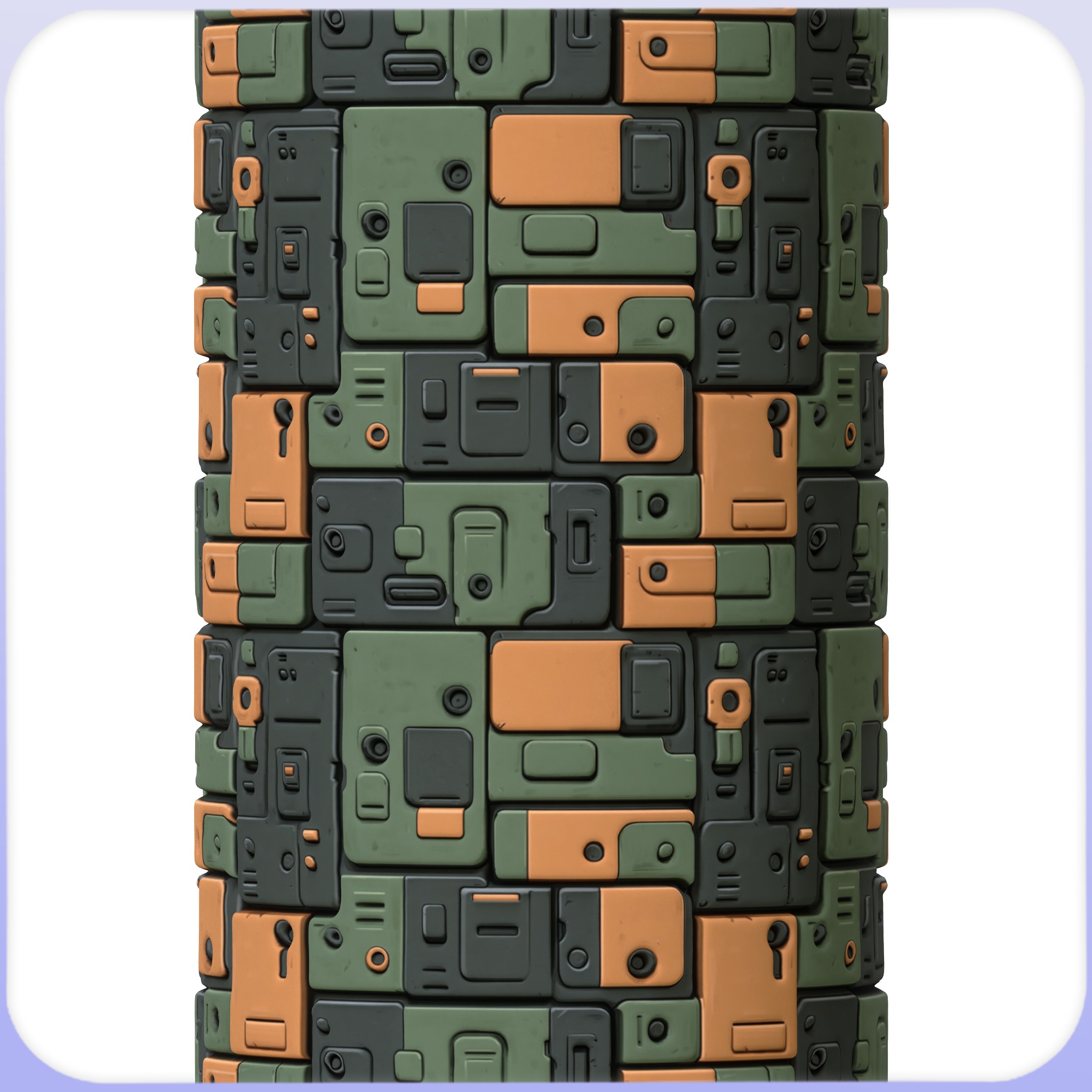 SciFi Seamless Texture Texture_3