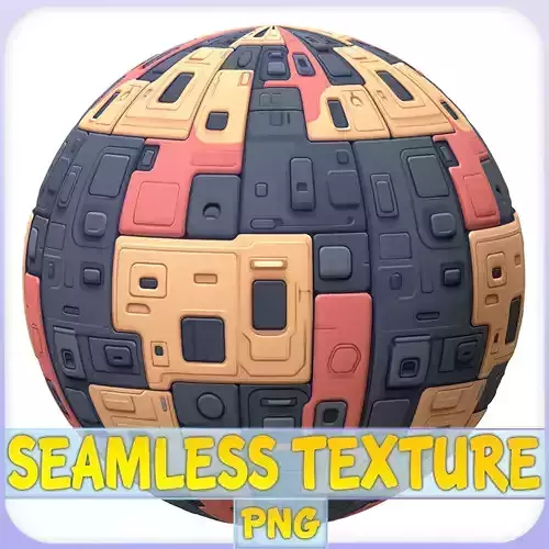 SciFi Seamless Texture Texture