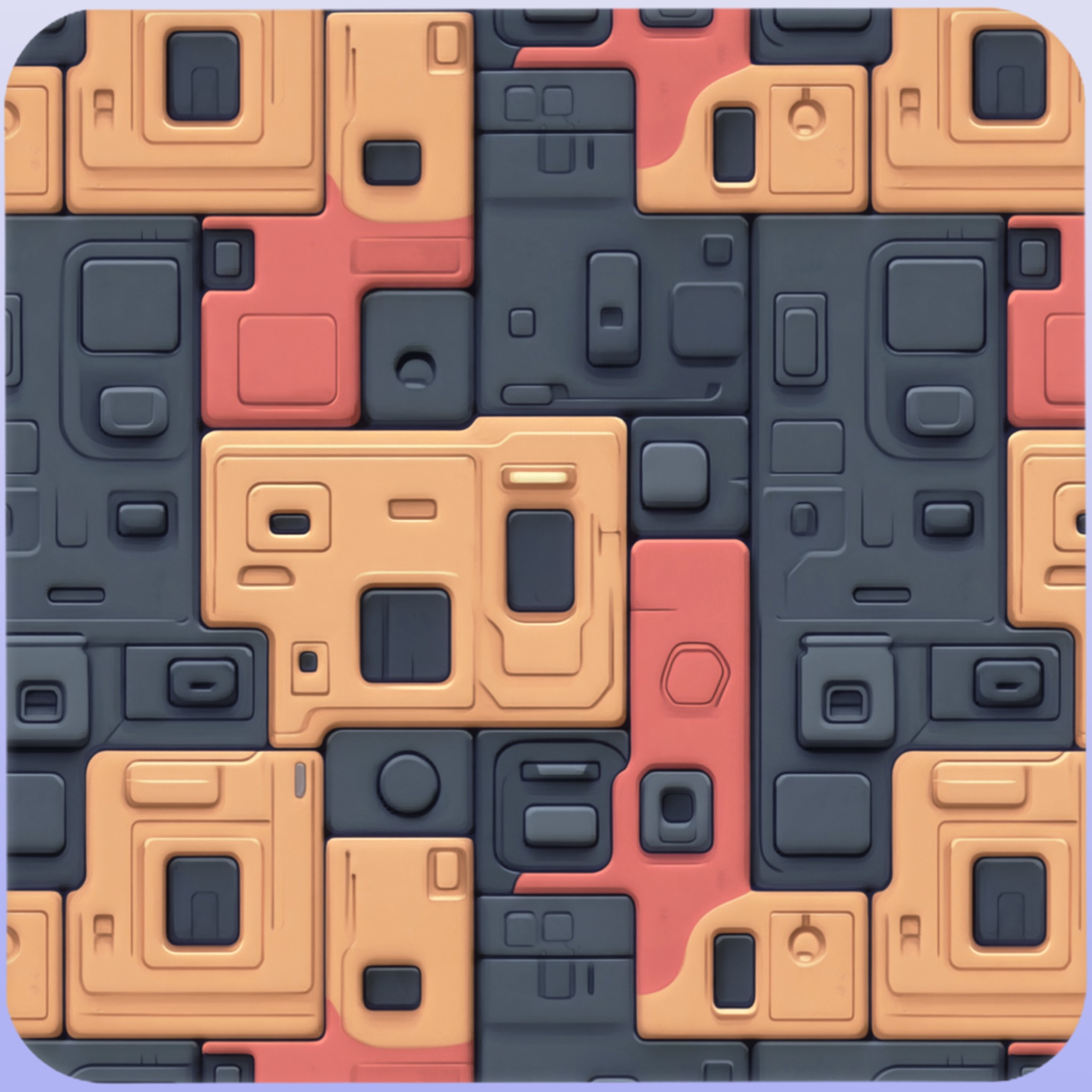 SciFi Seamless Texture Texture_4