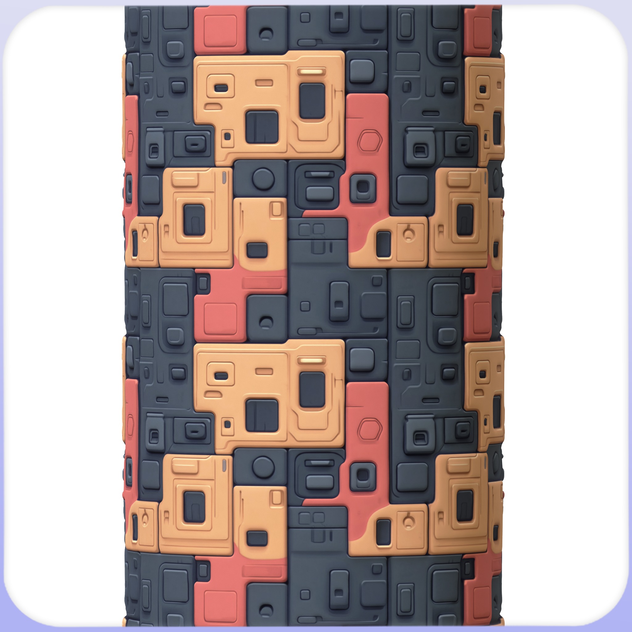 SciFi Seamless Texture Texture_3