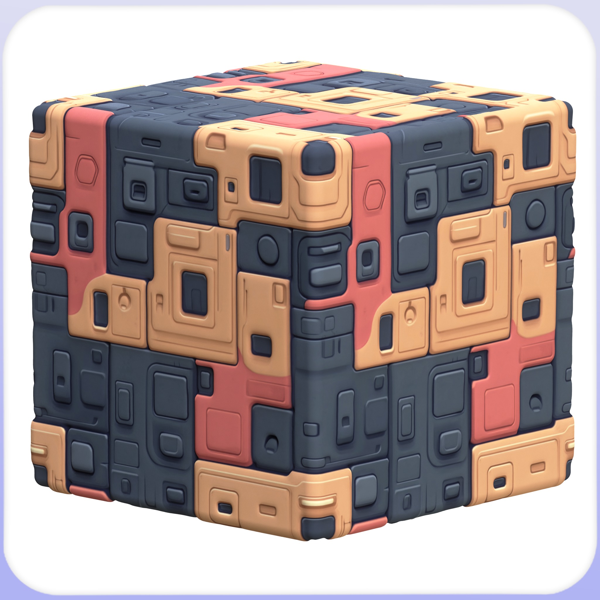 SciFi Seamless Texture Texture_2