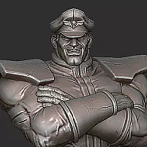 StreetFighterBison 3D print model