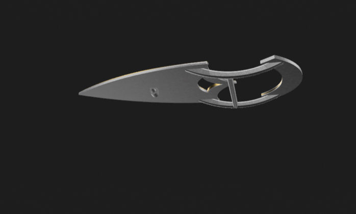 Aragorn king boromir cape holder lord of the rings  3D print model_2