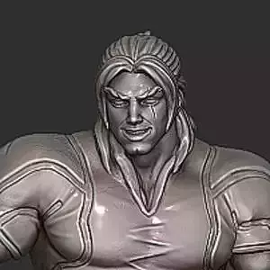 StreetFighterKen 3D print model StreetFighterKen 3D print model