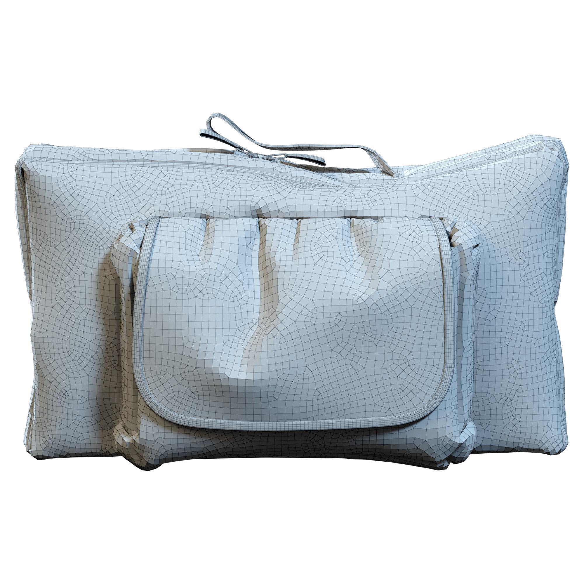  First Aid Kits Low-poly 3D model_5